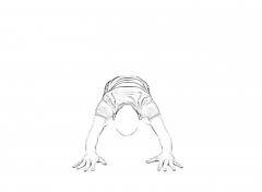 Child's Pose 1 | Back Stretches