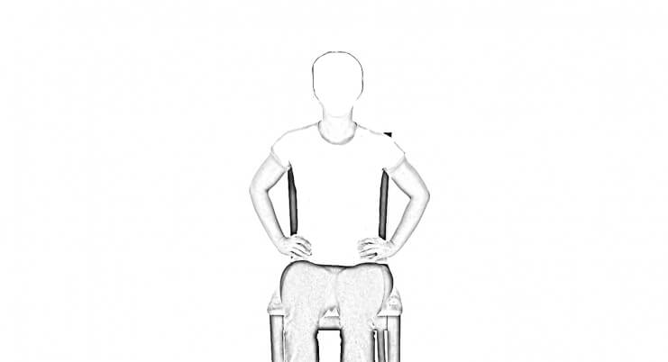 Seated Rotation 1 | Abdominal Stretches