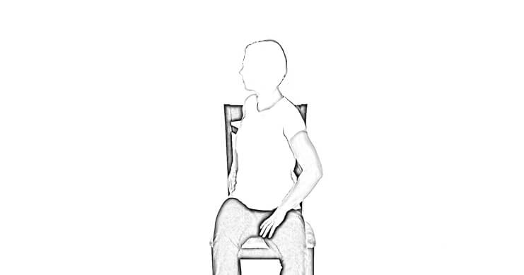 Seated Rotation 2 | Abdominal Stretches