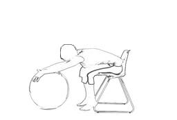 Sitting Lumbar Stretch-2 | Stretches