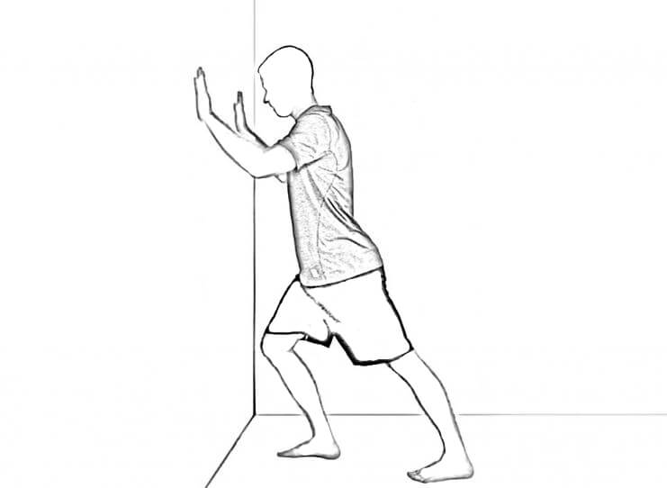 Standing Calf Stretch 2 | Helps Achieve Full Lotus