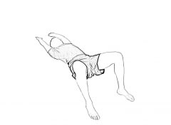Supine Flexion-2 | Shoulder Stretches