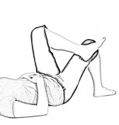 Supine Figure 4-1 | Glute Stretches