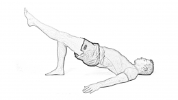 Glutes | Single Leg Bridge - 2