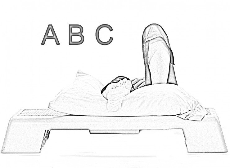 Ankle alphabet_A