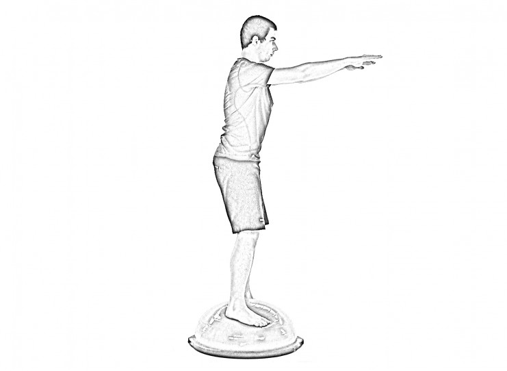 Stabilization Squat - A