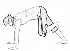 Dynamic calf stretch-1