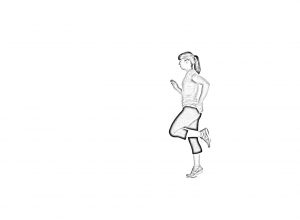 Dynamic Stretching: Running Butt kicks-1