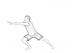 Lateral lunge plus rotation-1