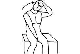 Seated Neck Release - Flexibility : Neck Range Of Motion