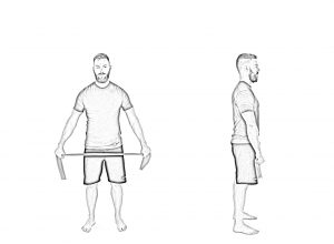 Shoulder mobility with band-1