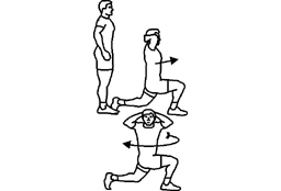 Lunge With Spinal Twist